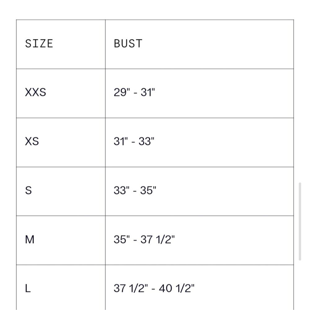 Girlfriend Collective FLOAT V-Neck Racerback Sports Bra Midnight Black Large NWT - Picture 12 of 12